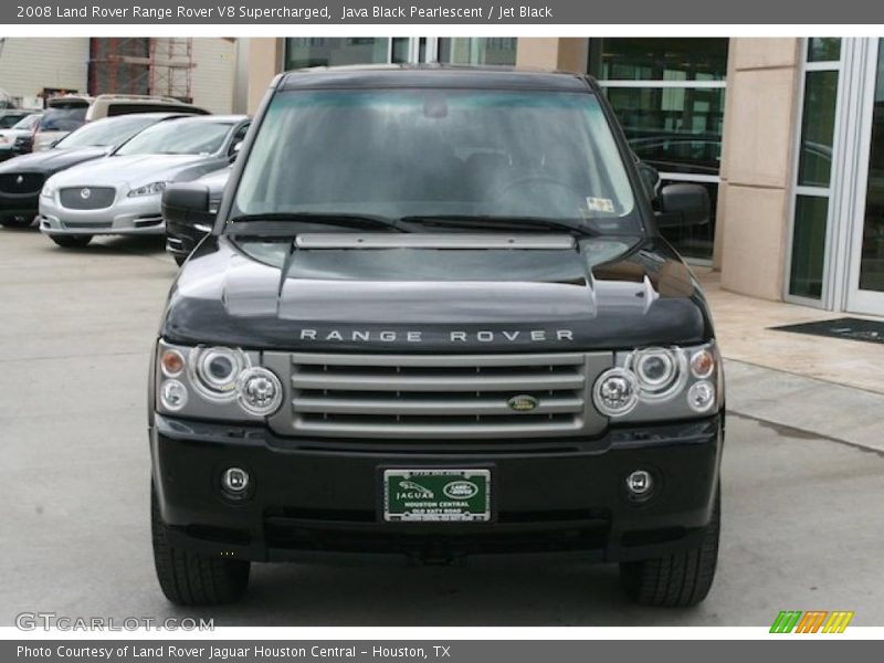 Java Black Pearlescent / Jet Black 2008 Land Rover Range Rover V8 Supercharged