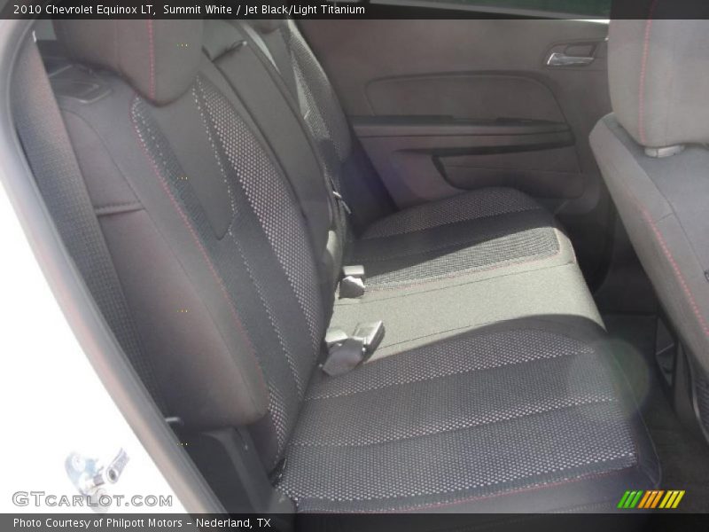 Summit White / Jet Black/Light Titanium 2010 Chevrolet Equinox LT