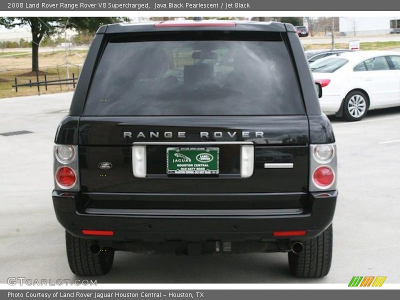 Java Black Pearlescent / Jet Black 2008 Land Rover Range Rover V8 Supercharged