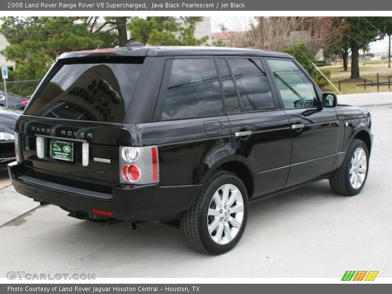 Java Black Pearlescent / Jet Black 2008 Land Rover Range Rover V8 Supercharged