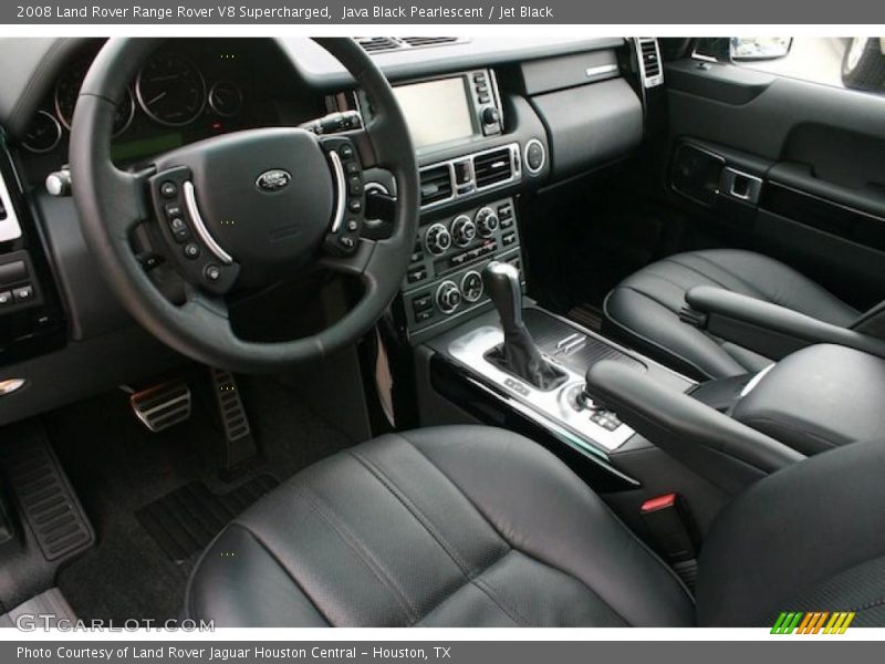 Java Black Pearlescent / Jet Black 2008 Land Rover Range Rover V8 Supercharged