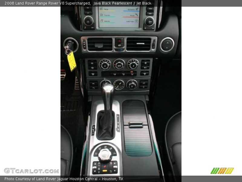 Java Black Pearlescent / Jet Black 2008 Land Rover Range Rover V8 Supercharged