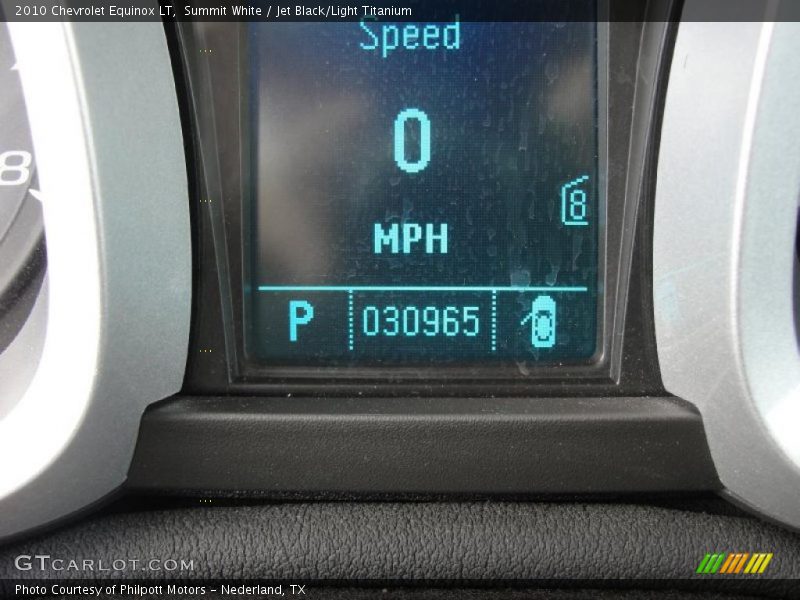 Summit White / Jet Black/Light Titanium 2010 Chevrolet Equinox LT