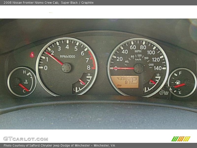 Super Black / Graphite 2008 Nissan Frontier Nismo Crew Cab
