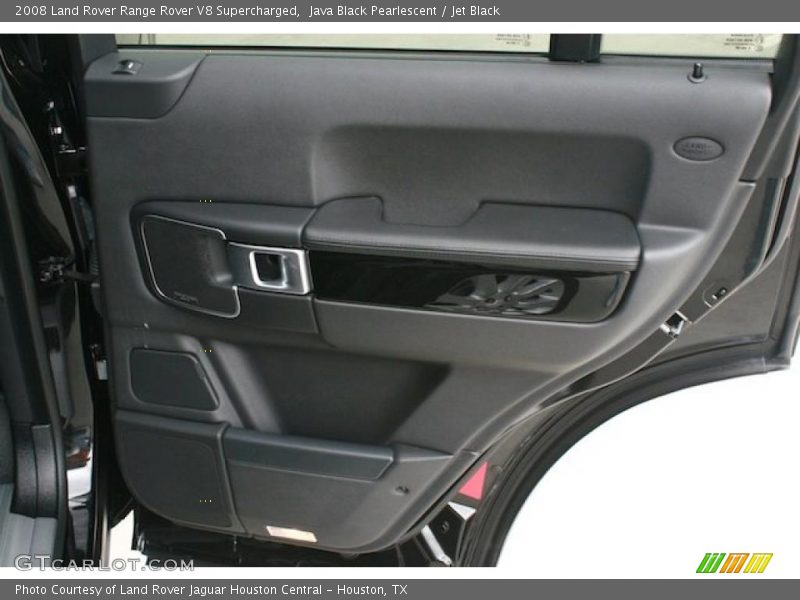Java Black Pearlescent / Jet Black 2008 Land Rover Range Rover V8 Supercharged