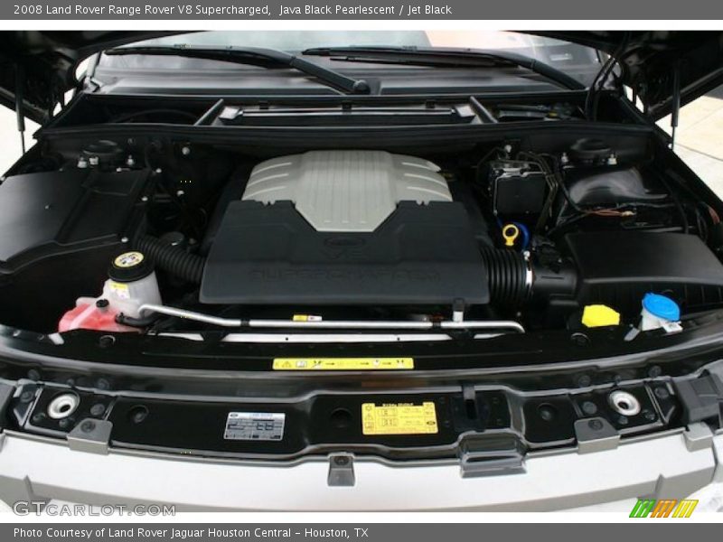 Java Black Pearlescent / Jet Black 2008 Land Rover Range Rover V8 Supercharged