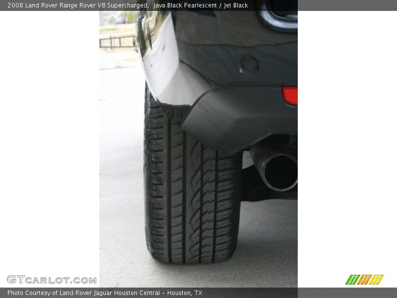 Java Black Pearlescent / Jet Black 2008 Land Rover Range Rover V8 Supercharged
