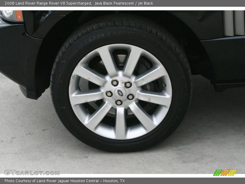 Java Black Pearlescent / Jet Black 2008 Land Rover Range Rover V8 Supercharged