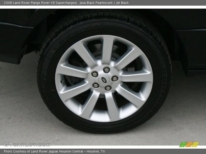 Java Black Pearlescent / Jet Black 2008 Land Rover Range Rover V8 Supercharged