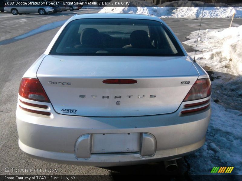 Bright Silver Metallic / Dark Slate Gray 2003 Dodge Stratus SXT Sedan