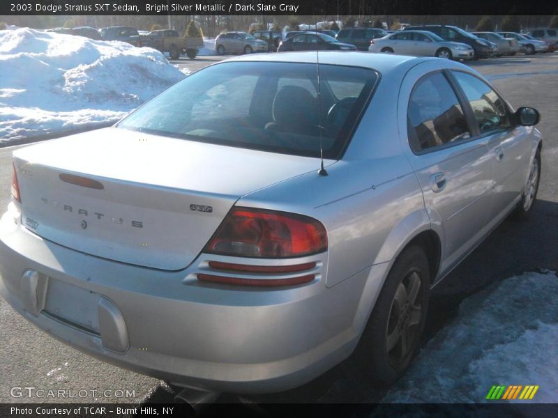 Bright Silver Metallic / Dark Slate Gray 2003 Dodge Stratus SXT Sedan