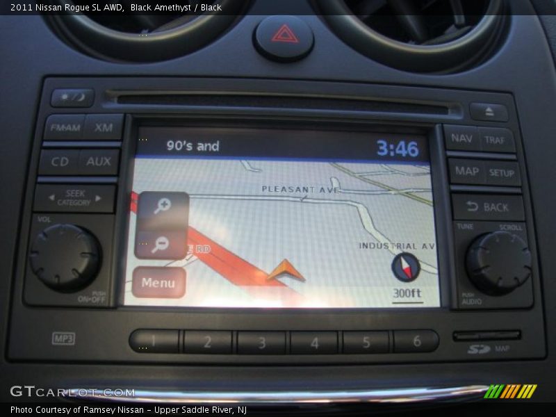 Navigation of 2011 Rogue SL AWD