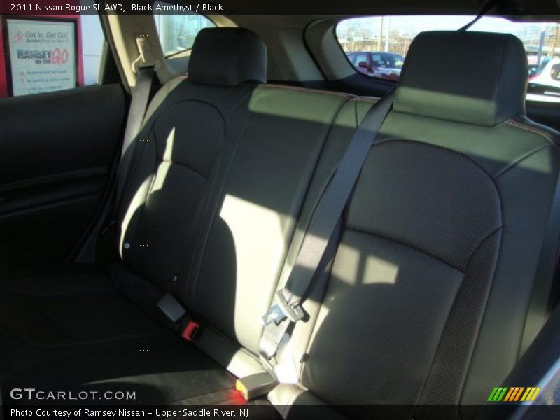 Black Amethyst / Black 2011 Nissan Rogue SL AWD