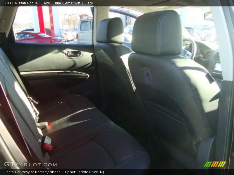 Black Amethyst / Black 2011 Nissan Rogue SL AWD