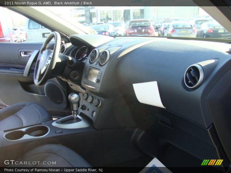 Black Amethyst / Black 2011 Nissan Rogue SL AWD