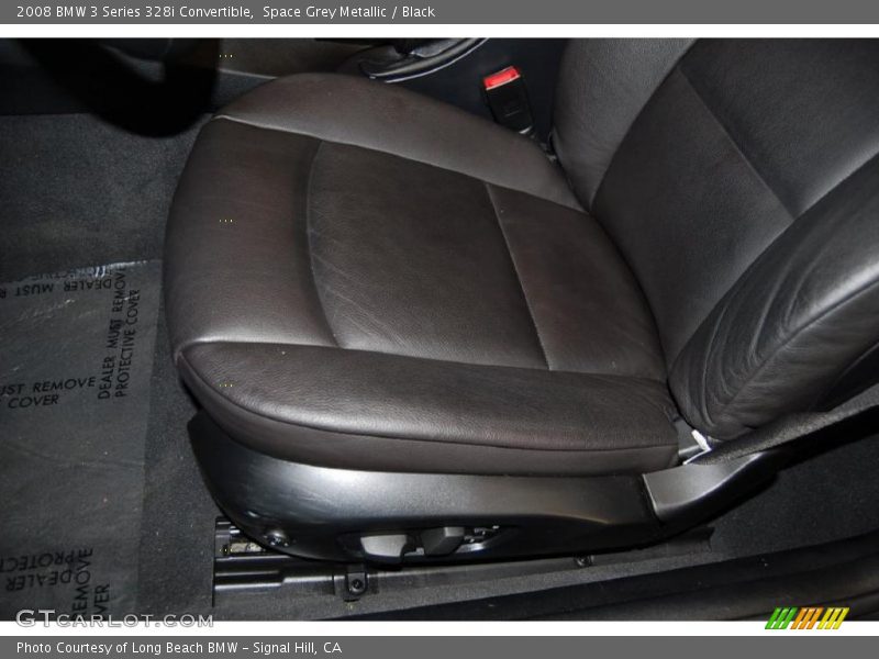 Space Grey Metallic / Black 2008 BMW 3 Series 328i Convertible