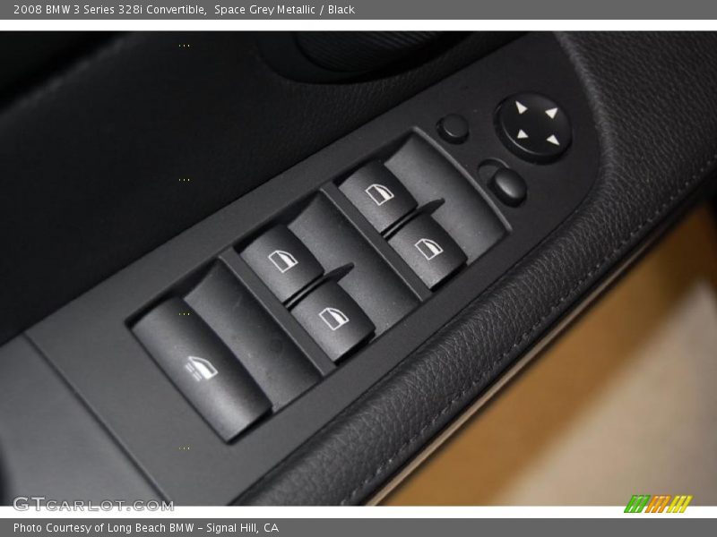 Space Grey Metallic / Black 2008 BMW 3 Series 328i Convertible