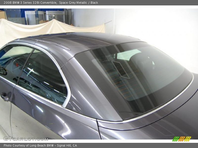 Space Grey Metallic / Black 2008 BMW 3 Series 328i Convertible