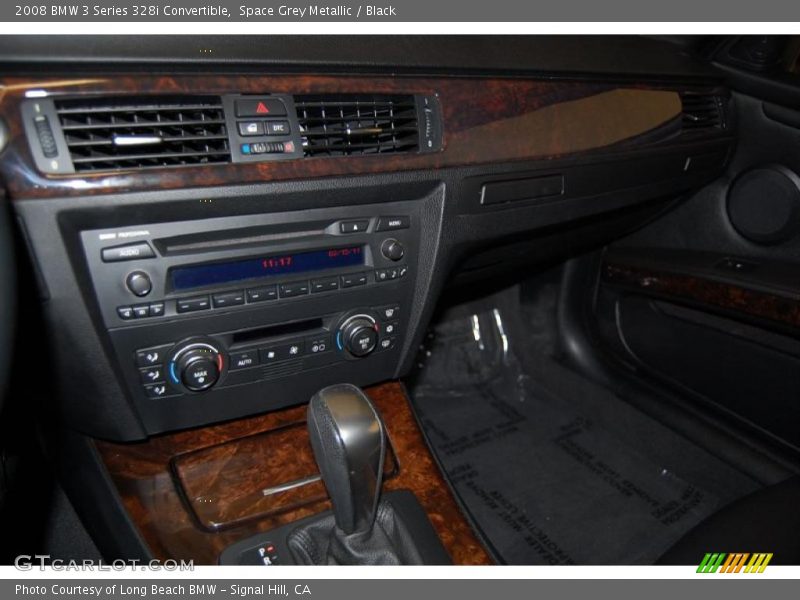 Space Grey Metallic / Black 2008 BMW 3 Series 328i Convertible