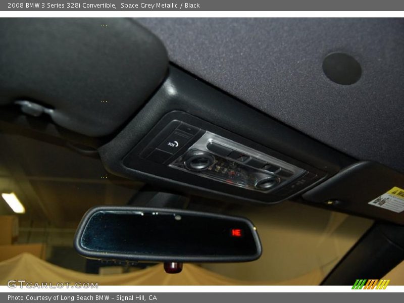 Space Grey Metallic / Black 2008 BMW 3 Series 328i Convertible