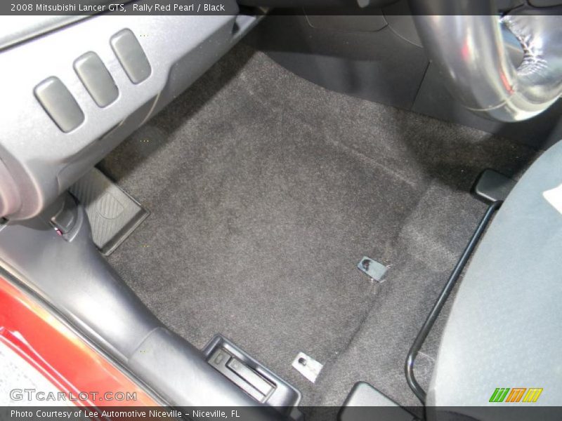 Rally Red Pearl / Black 2008 Mitsubishi Lancer GTS