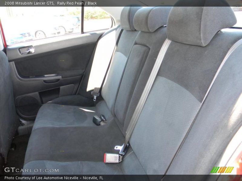 Rally Red Pearl / Black 2008 Mitsubishi Lancer GTS