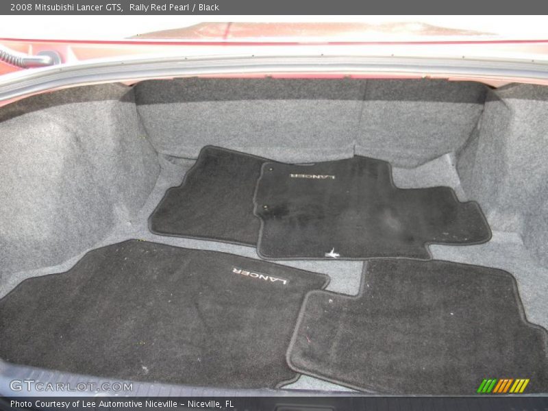 Rally Red Pearl / Black 2008 Mitsubishi Lancer GTS