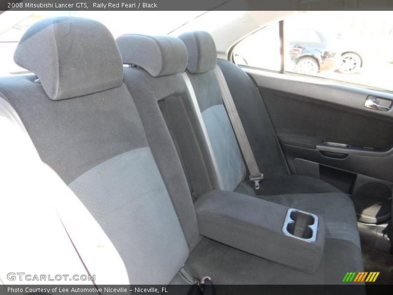 Rally Red Pearl / Black 2008 Mitsubishi Lancer GTS