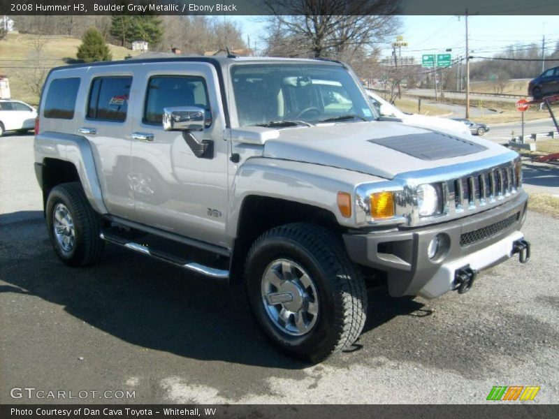 Front 3/4 View of 2008 H3 