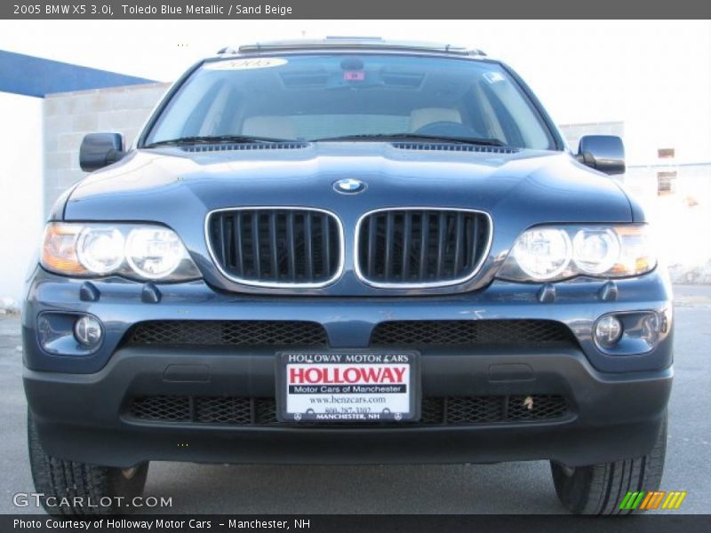 Toledo Blue Metallic / Sand Beige 2005 BMW X5 3.0i