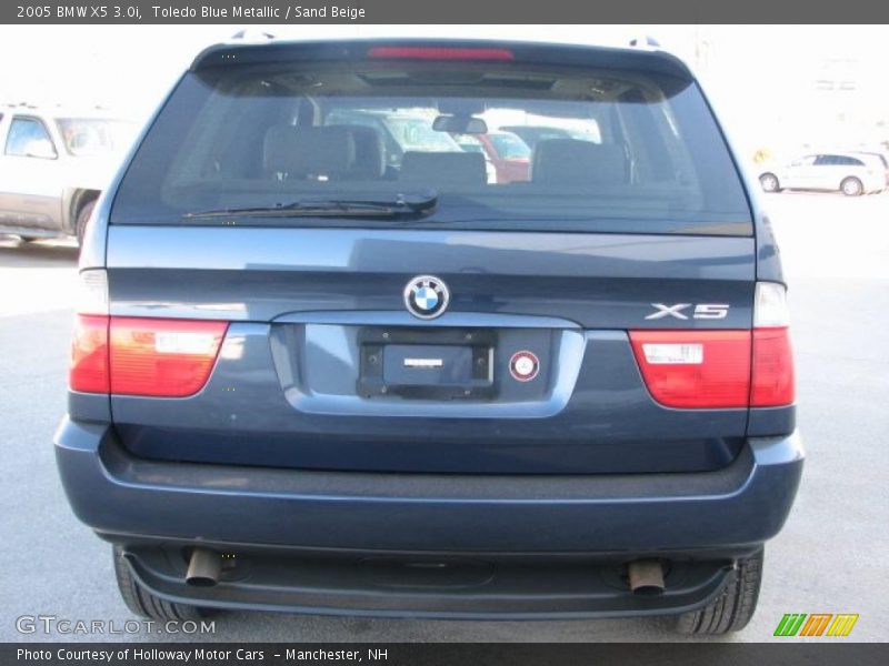 Toledo Blue Metallic / Sand Beige 2005 BMW X5 3.0i