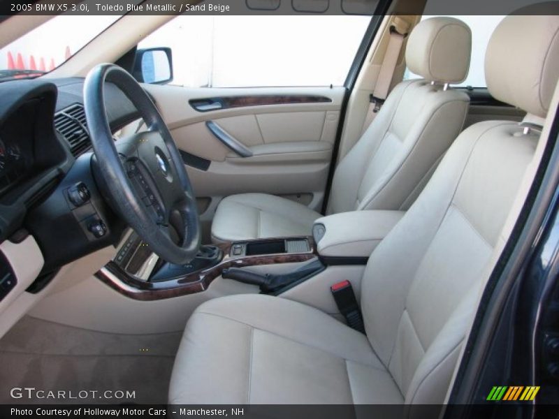 Toledo Blue Metallic / Sand Beige 2005 BMW X5 3.0i