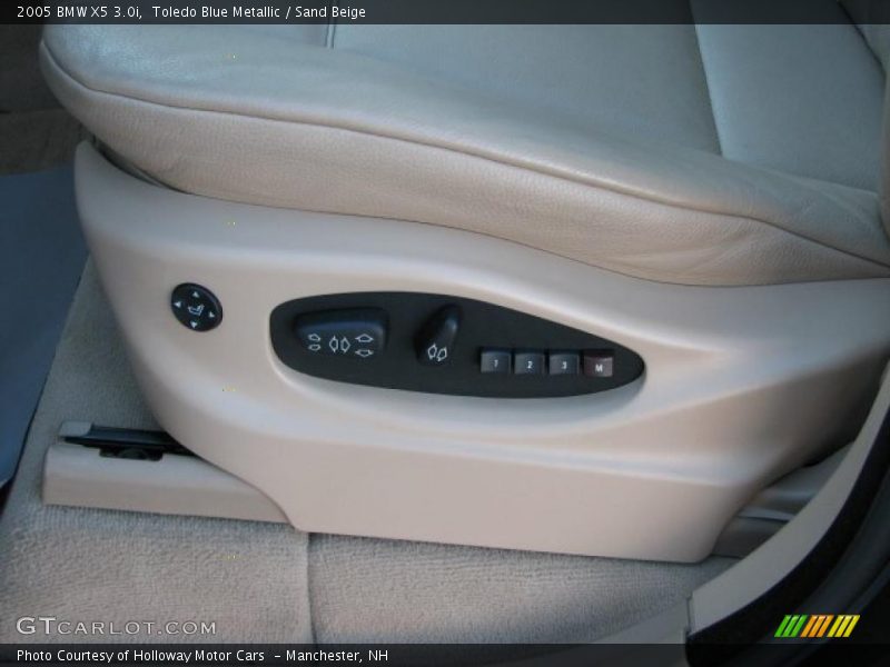 Toledo Blue Metallic / Sand Beige 2005 BMW X5 3.0i