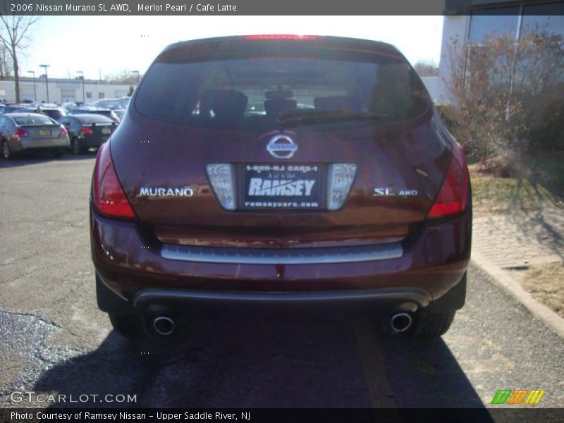 Merlot Pearl / Cafe Latte 2006 Nissan Murano SL AWD