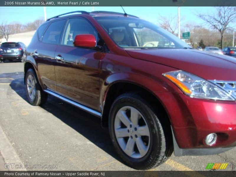 Merlot Pearl / Cafe Latte 2006 Nissan Murano SL AWD