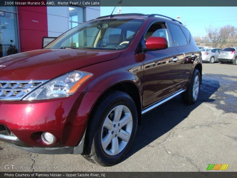 Merlot Pearl / Cafe Latte 2006 Nissan Murano SL AWD