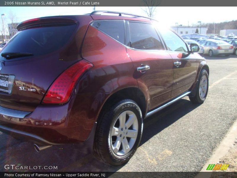 Merlot Pearl / Cafe Latte 2006 Nissan Murano SL AWD