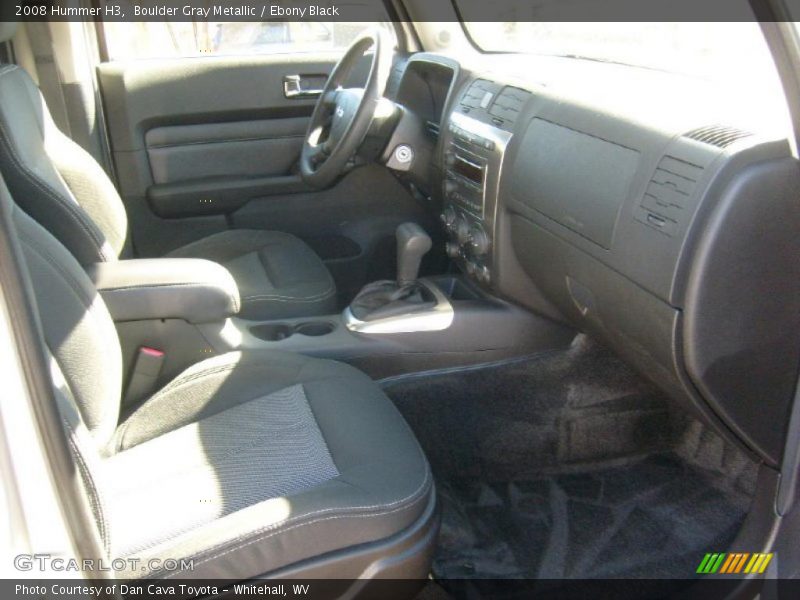 Boulder Gray Metallic / Ebony Black 2008 Hummer H3