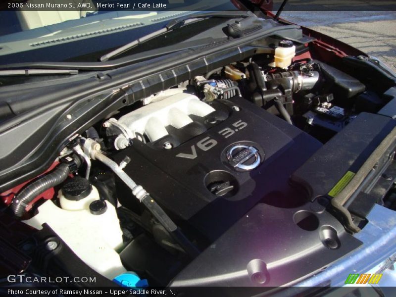 Merlot Pearl / Cafe Latte 2006 Nissan Murano SL AWD