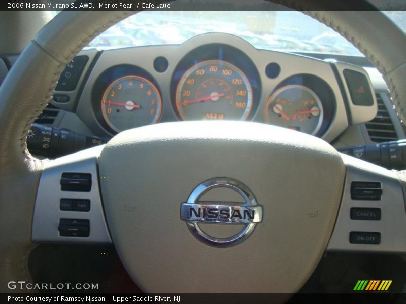 Merlot Pearl / Cafe Latte 2006 Nissan Murano SL AWD