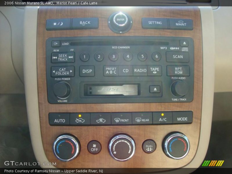 Merlot Pearl / Cafe Latte 2006 Nissan Murano SL AWD