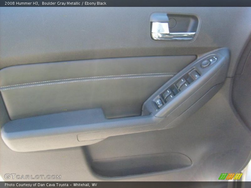 Boulder Gray Metallic / Ebony Black 2008 Hummer H3
