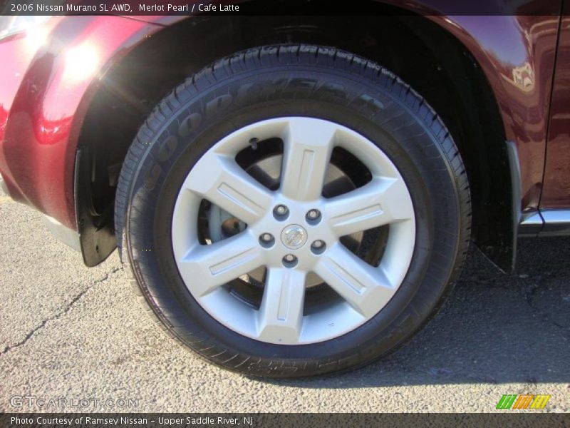 Merlot Pearl / Cafe Latte 2006 Nissan Murano SL AWD