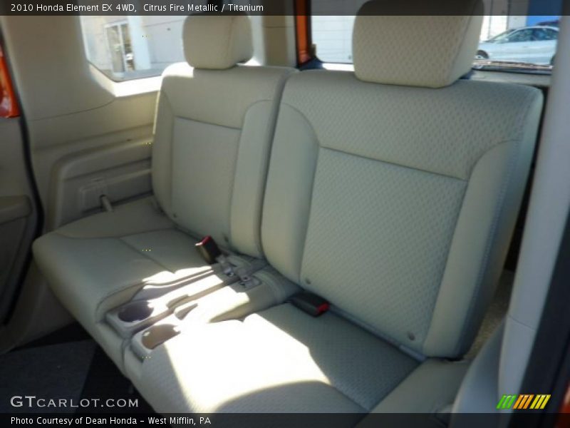 Citrus Fire Metallic / Titanium 2010 Honda Element EX 4WD
