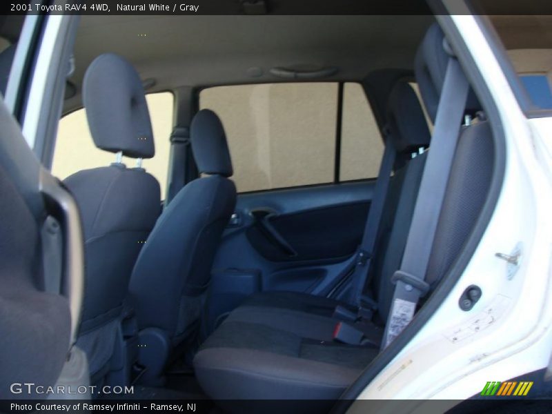 Natural White / Gray 2001 Toyota RAV4 4WD