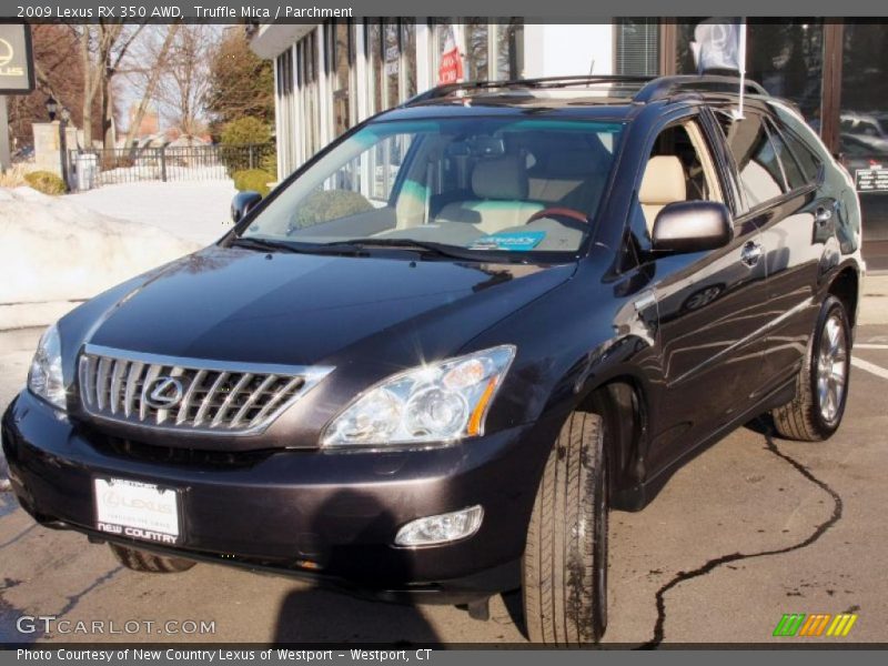 Truffle Mica / Parchment 2009 Lexus RX 350 AWD