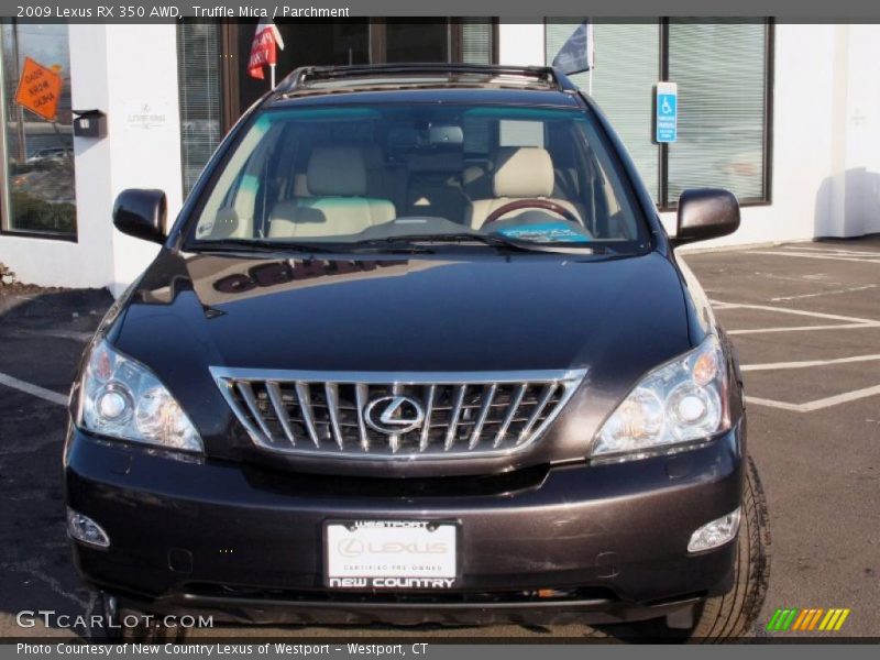 Truffle Mica / Parchment 2009 Lexus RX 350 AWD