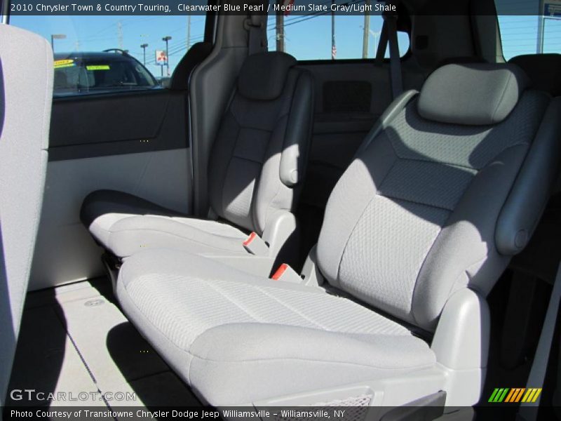 Clearwater Blue Pearl / Medium Slate Gray/Light Shale 2010 Chrysler Town & Country Touring