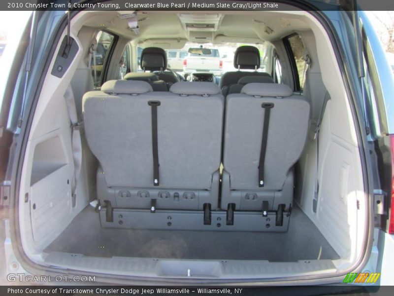 Clearwater Blue Pearl / Medium Slate Gray/Light Shale 2010 Chrysler Town & Country Touring