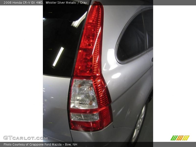 Whistler Silver Metallic / Gray 2008 Honda CR-V EX 4WD